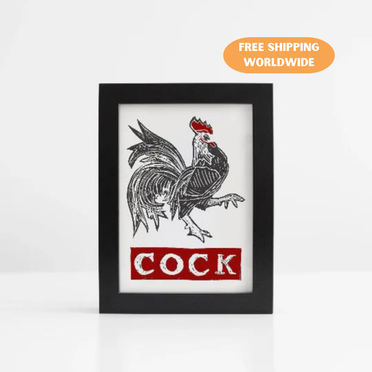 Cock 5x7 Print You Frame It